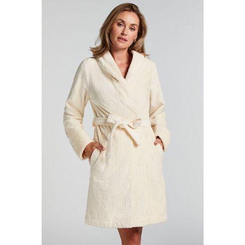 Hunkemöller Peignoir Fleece Blanc - Hunkemöller - Modalova