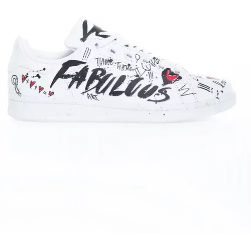 Dolce Vita - Sneakers en cuir customisées avec contrefort 36 2/3 - Adidas by Debsy - Modalova