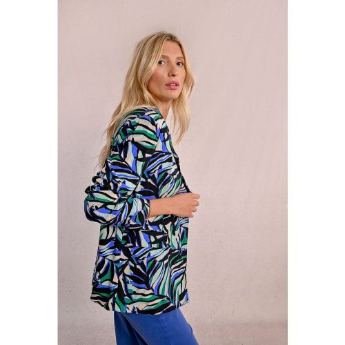 Blazer droit à imprimé - MOLLY BRACKEN - Modalova