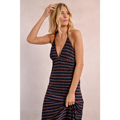 Robe de plage rayée et irisée - MOLLY BRACKEN - Modalova