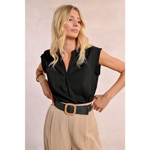 Large ceinture tressée à boucle - MOLLY BRACKEN - Modalova