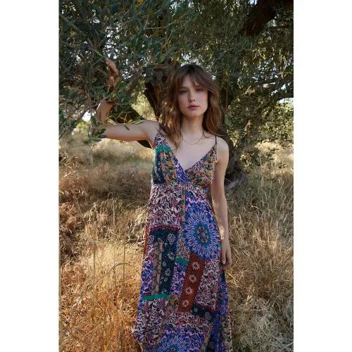 Robe longue imprimée - MOLLY BRACKEN - Modalova
