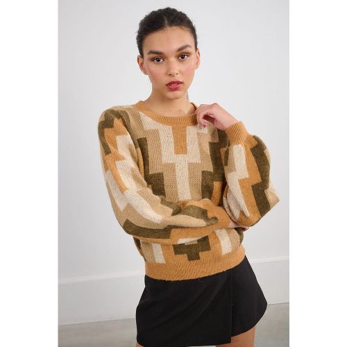 Pull à motif graphique - LILI SIDONIO - Modalova
