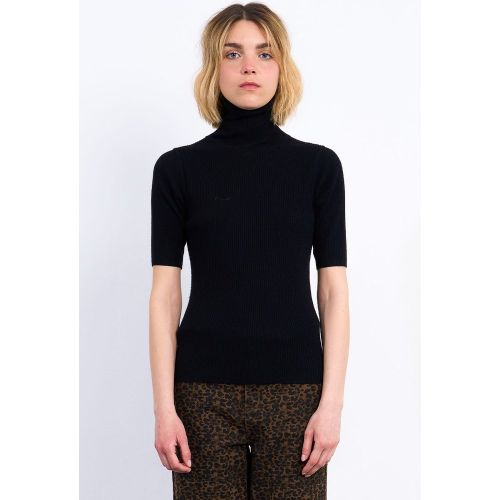 Pull col roulé à manches courtes - LILI SIDONIO - Modalova