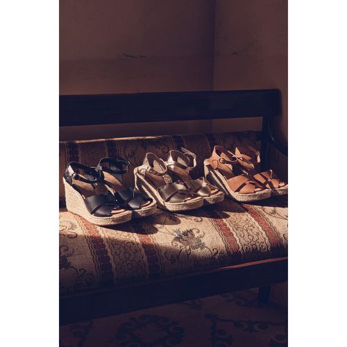 Sandales compensées jean taille 36 - Maison 123 - Modalova