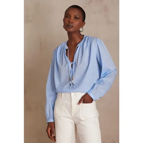 Blouse papillon en coton taille XS - Maison 123 - Modalova