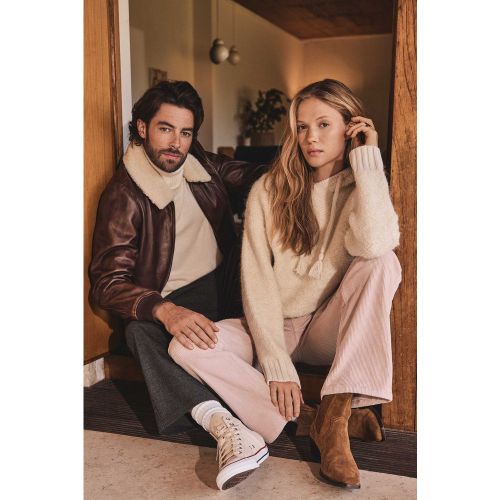 Blouson en cuir unisexe alex taille S - Maison 123 - Modalova
