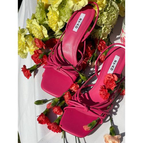 Sandales bride arrière - Pink - NA-KD Shoes - Modalova