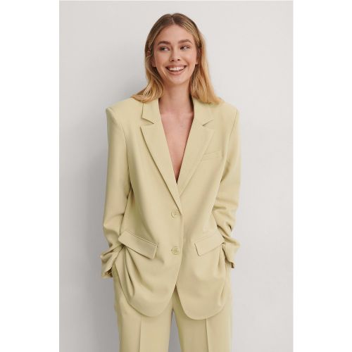 Gøhler x NA-KD Blazer - Beige - Gøhler x NA-KD - Modalova