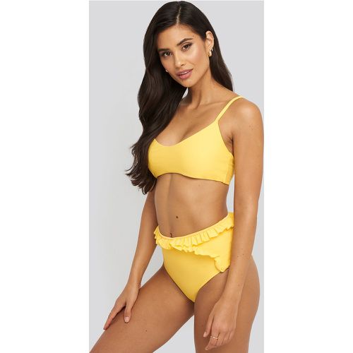 Bohoo Bikini Bottom - Yellow - NA-KD Swimwear - Modalova