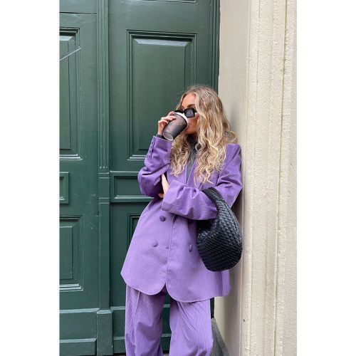 Blazer en velours côtelé - Purple - NA-KD Trend - Modalova