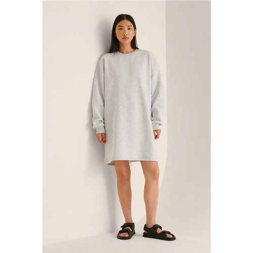 Robe sweatshirt oversize bio - Grey - NA-KD Basic - Modalova