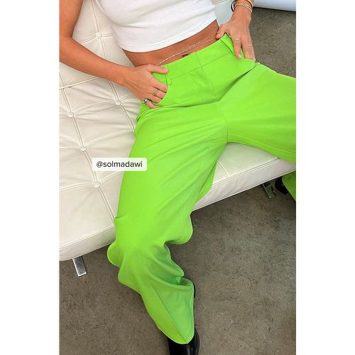 Pantalon large recyclé - Green - NA-KD Classic - Modalova