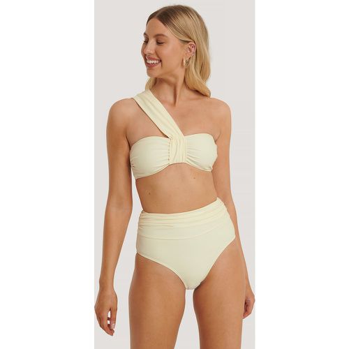 Culotte De Bikini Taille Maxi Haute - Offwhite - NA-KD Swimwear - Modalova