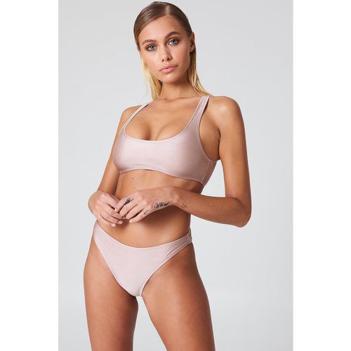 Sporty Bikini Briefs - Pink - NA-KD Swimwear - Modalova