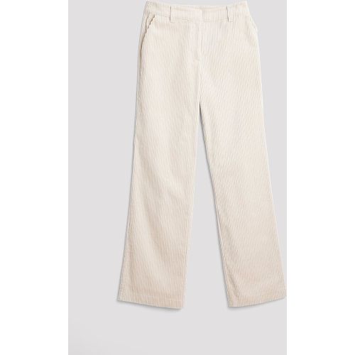 Pantalon large en velours côtelé - Beige - NA-KD Classic - Modalova