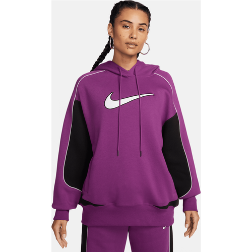 Sportswear Oversize Fleece Hoodie, , Apparel, bold berry/black/white, taille: XS - Nike - Modalova