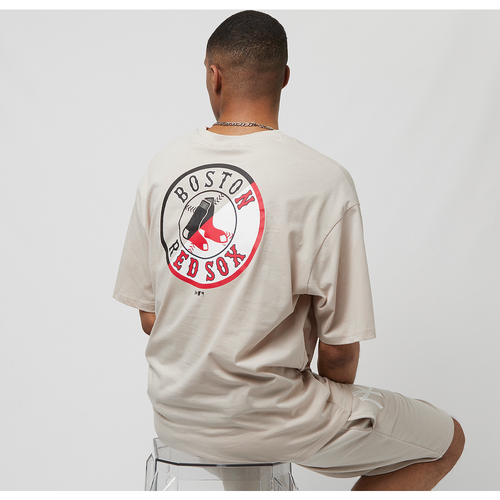 MLB Team Graphic Backprint Oversize Tee Boston Red Sox STNBLK, , Apparel, white, taille: XS - new era - Modalova