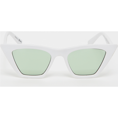 Cat-Eye Sonnenbrille - weiß, grün - Lusion - Modalova