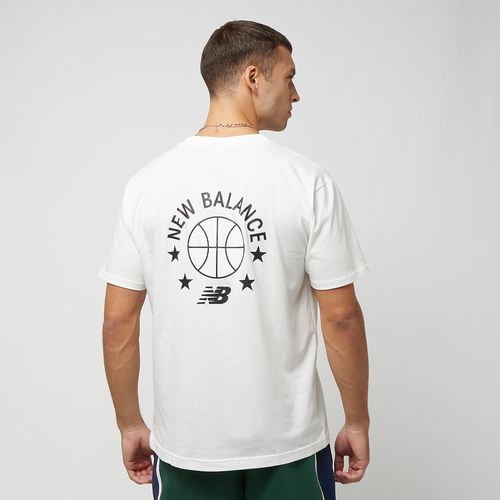 Hoops Essentials T-Shirt, , Apparel, white, taille: S - New Balance - Modalova