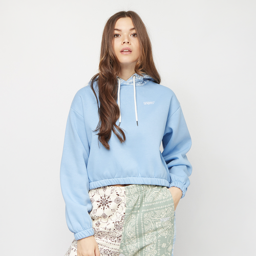 Small Logo Paisley Cropped Oversized Hoodie, , Apparel, light blue, taille: L - SNIPES - Modalova
