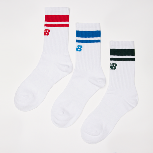 Sport Essential Stripe Midcalf Socks (3 Pack) - New Balance - Modalova