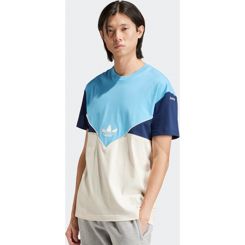 T-Shirt adicolor Next, , Apparel, semi blue burst/wonder white/night indigo, taille: S - adidas Originals - Modalova