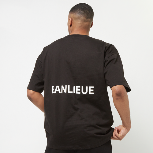 B+ Script T-shirt, Summer Essentials, Black, Taille: S, tailles disponibles:S,M,L,XL - Clan de Banlieue - Modalova