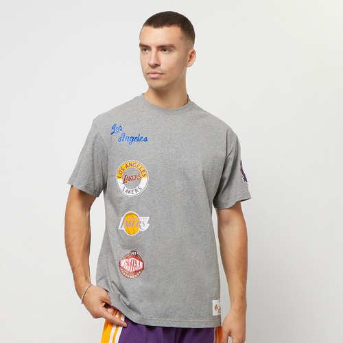 NBA Los Angeles Lakers City Collection, , Apparel, grey heather, taille: M - Mitchell & Ness - Modalova