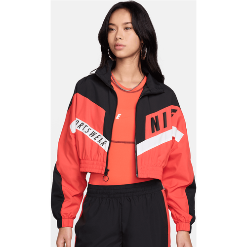 Sportswear Woven Jacket, , Apparel, lt crimson/black/black, taille: XS - Nike - Modalova