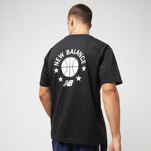 Hoops Graphic T-Shirt, , Apparel, sea salt, taille: S - New Balance - Modalova
