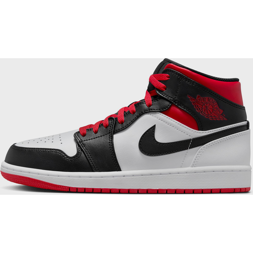 Air 1 Mid, , Footwear, white/gym red/black, taille: 44 - Jordan - Modalova