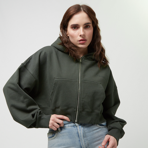 Marla Cropped Zip Hoodie, , Apparel, washed sage green gum, taille: S - Pegador - Modalova