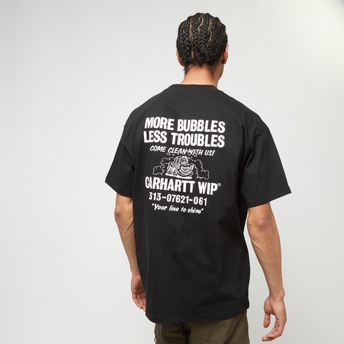 Shortsleeve Nelson T-Shirt, , Apparel, garment dyed charcoal, taille: S - Carhartt WIP - Modalova