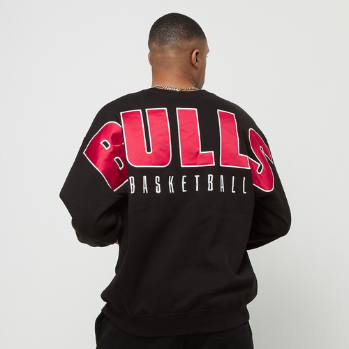 NBA Team First Satin Fleece Crew Chicago Bulls - Mitchell & Ness - Modalova