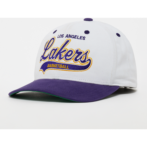 Tail Sweep Pro Snapback NBA Los Angeles Lakers, , Accessoires, white/purple, taille: one size - Mitchell & Ness - Modalova