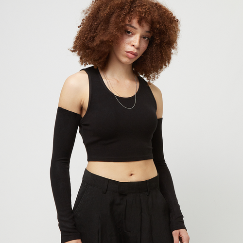 Tank Top With Attached Sleeves, , Apparel, Black, taille: XS - Sixth June - Modalova