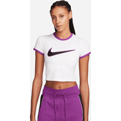 Sportswear Tee Baby Swoosh, , Apparel, white/bold berry, taille: XS - Nike - Modalova
