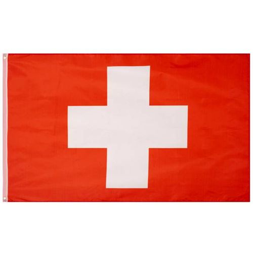 Suisse Drapeau "Nations Together" 90 x 150 cm - MUWO - Modalova