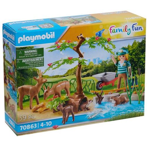 ® Gardien de zoo avec animaux Ensemble 70863 - PLAYMOBIL - Modalova