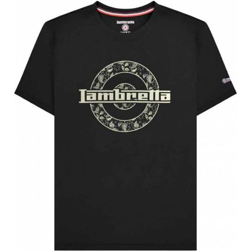 Paisley Target Tee s T-shirt SS1011-BLK - Lambretta - Modalova