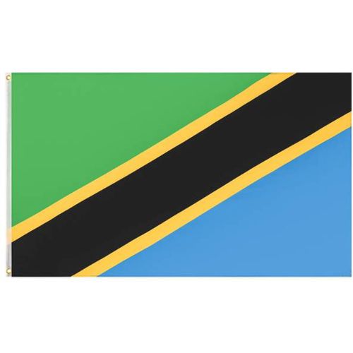 Tanzanie "Nations Together" Drapeau 90x150cm - MUWO - Modalova