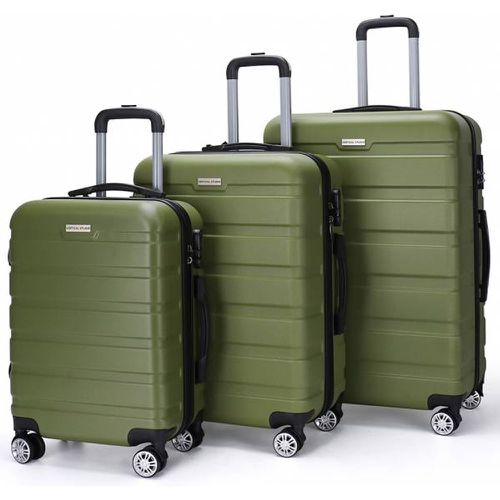 Trelleborg" 20" 24" 28" Valise Ensemble de 3 foncé - VERTICAL STUDIO - Modalova