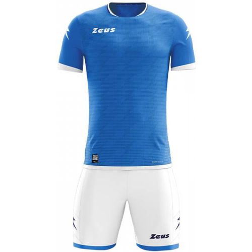 Icon Teamwear Set Maillot avec short blanc brillant royal blue - Zeus - Modalova