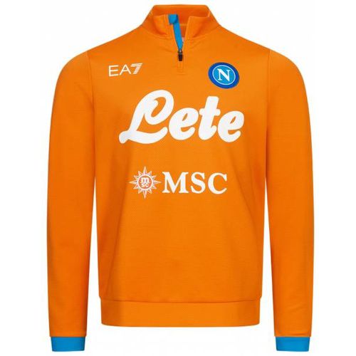 SSC Napoli EA7 s Sweat-shirt d'entraînement - Emporio Armani - Modalova