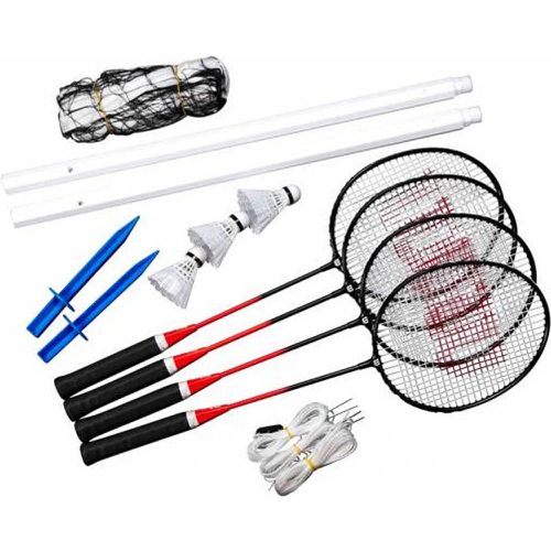 Badminton Set 4 Joueur avec filet et accessoires WR135810F3 - Wilson - Modalova