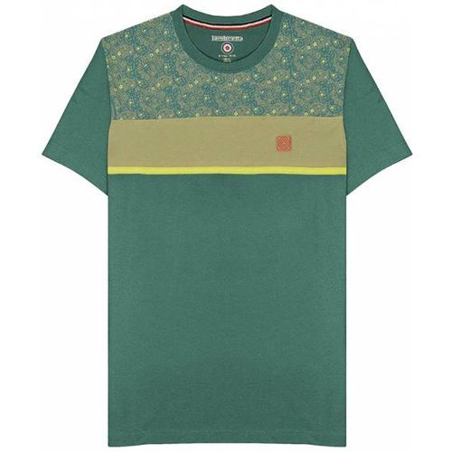 Paisley Panel s T-shirt SS0319-TG - Lambretta - Modalova