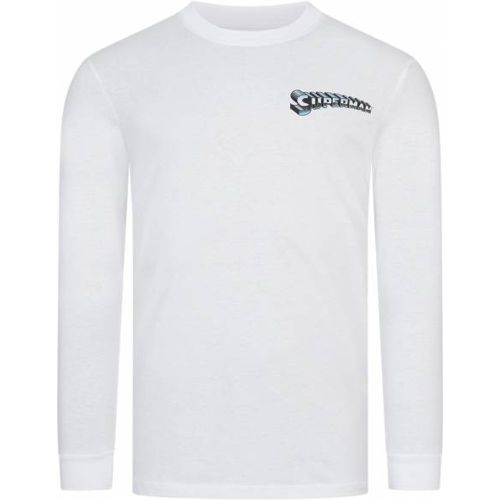 SUPERMAN DC COMICS Lightning s Haut à manches longues CDMLS033WHT - Lizenz - Modalova