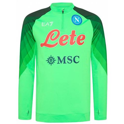 SSC Neapel EA7 1/4 Zip s Sweat-shirt d'entraînement EASSCN23T05 - Emporio Armani - Modalova