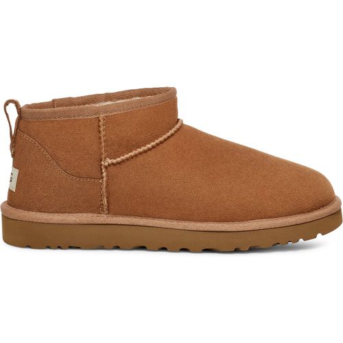 Botte Classic Ultra Mini pour Homme in Brown, Taille 50.5, Cuir - Ugg - Modalova